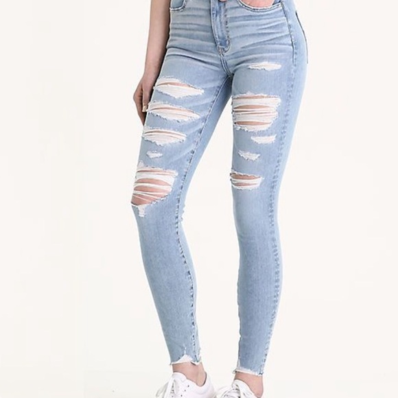 American Eagle Ripped Jeans - Picture 1 of 4